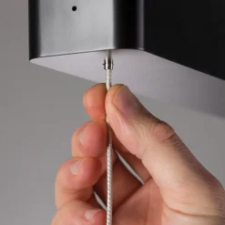 Paulmann LED-pendellampe Lento, op/ned, CCT, dæmpbar, sort