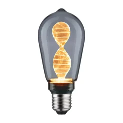 Paulmann LED-pære E27 3,5W Helix 1800K ST64 smoke