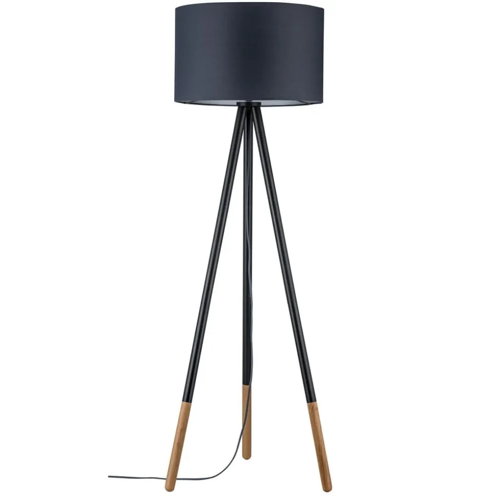 Paulmann Neordic Rurik gulvlampe, trebenet