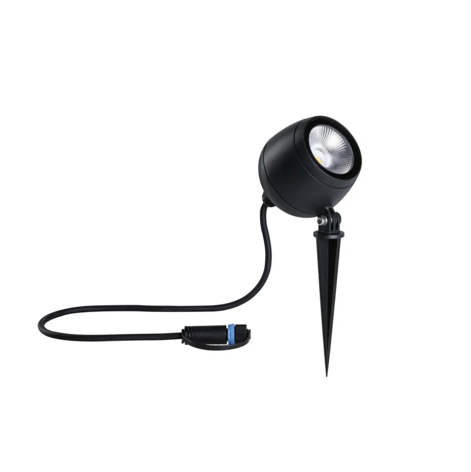 Paulmann Plug & Shine LED-spot Kikolo, 3.000 K, 60°, aluminium