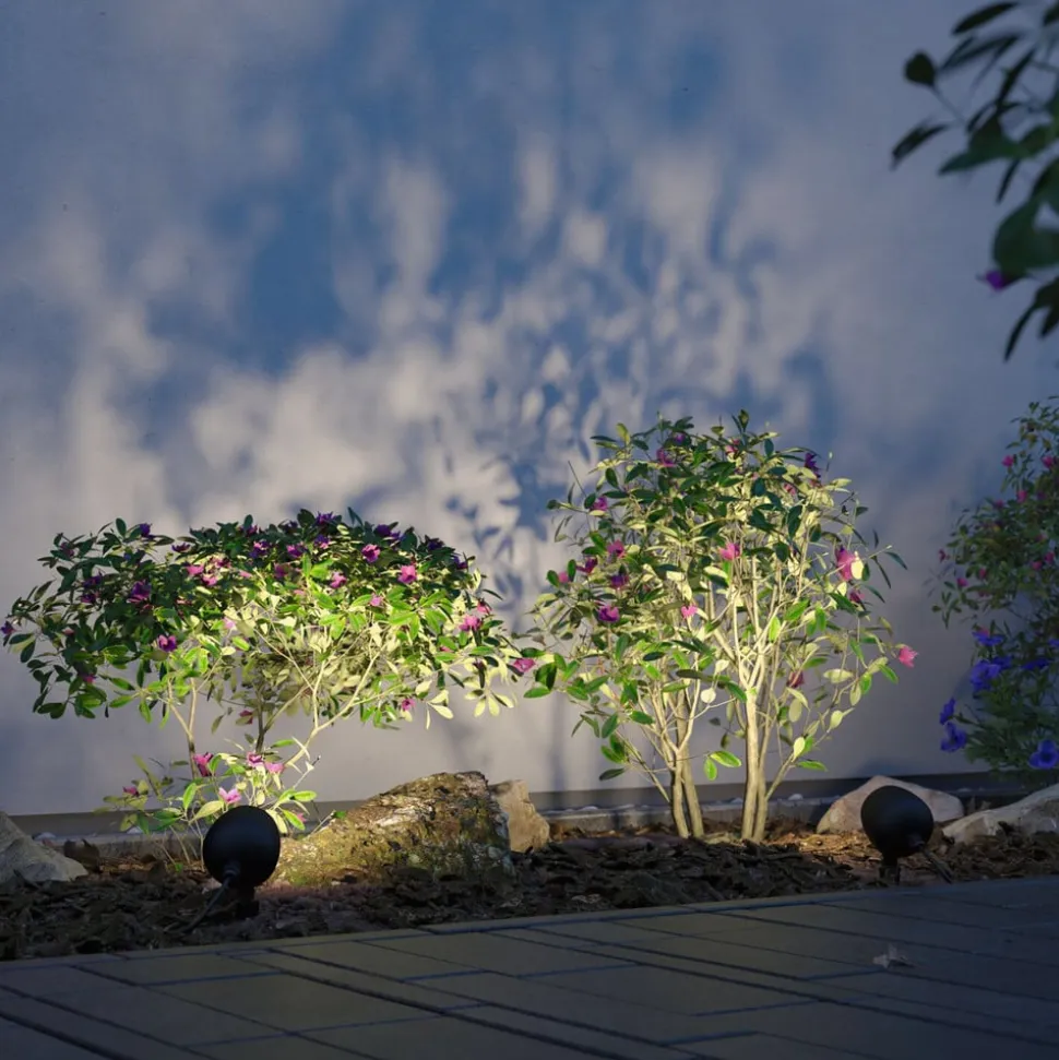 Paulmann Plug & Shine LED-spot Kikolo, 3.000 K, 60°, aluminium