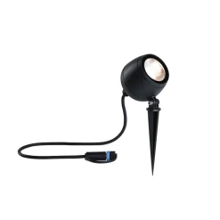 Paulmann Plug & Shine LED-spot Kikolo, 3.000 K, 60°, aluminium