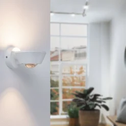 Paulmann Sabik LED-væglampe hvid mat