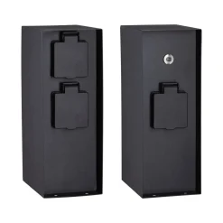 Paulmann stikdåse søjle Rio 3-bande skumringssensor