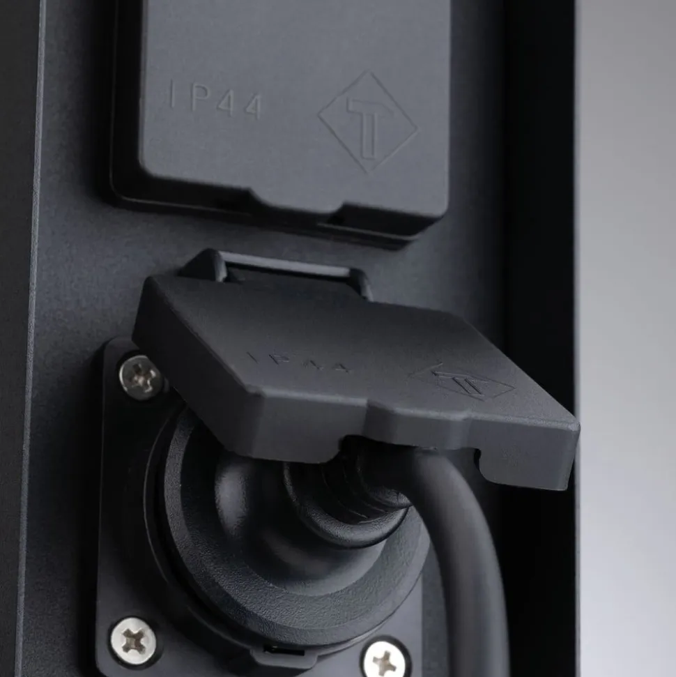 Paulmann stikdåse søjle Rio 3-bande skumringssensor