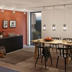 Paulmann URail 2Easy Basic pendel, mat krom