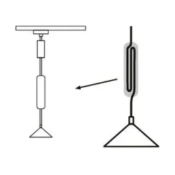 Paulmann URail Light&Easy pendeladapter, krom