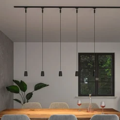 Paulmann URail-hængelampe Cover, sort mat, GU10