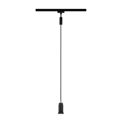 Paulmann URail-hængelampe Runa, sort mat, GU10