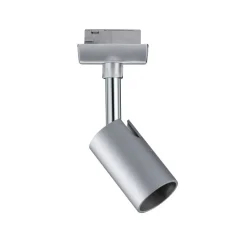 Paulmann URail-skinnespot Pure I, krom mat, GU10, metal