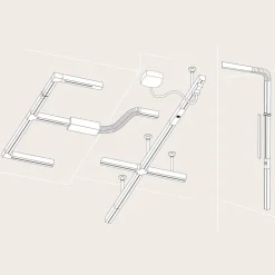 Paulmann URail-strømforsyning, mat krom