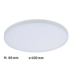 Paulmann Velora LED-panel, Ø 40cm, hvidt, 3.000 K