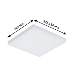 Paulmann Velora LED-panel, 3-step-dim, 22,5x22,5cm