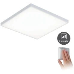Paulmann Velora LED-panel, 3-step-dim, 29,5x29,5cm