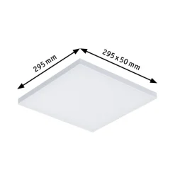 Paulmann Velora LED-panel, 3-step-dim, 29,5x29,5cm