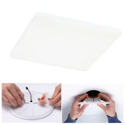 Paulmann Veluna Edge IP44 4000K dimm 20x20cm