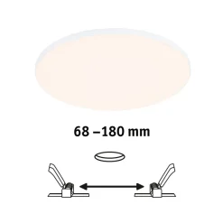Paulmann Veluna Edge IP44 3.000K dimm Ø 20cm