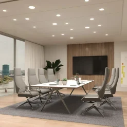 Paulmann Veluna Edge LED indbygget IP44 3.000K Ø 9cm