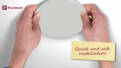 Paulmann Veluna Edge LED indbygget IP44 4.000K Ø 16cm