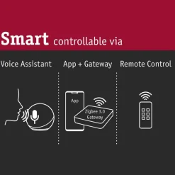 Paulmann Veluna Edge ZigBee CCT rund Ø 16cm