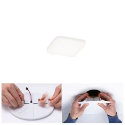 Paulmann Veluna LED 4.000 K 7,5x7,5