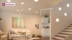 Paulmann Veluna LED-indbygningslampe 4000K Ø18,5cm