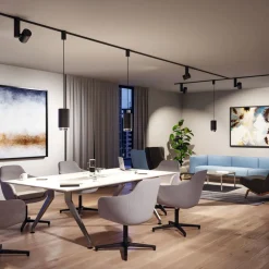 Paulmann Zeuz URail Spot 4.000K 39° sort mat