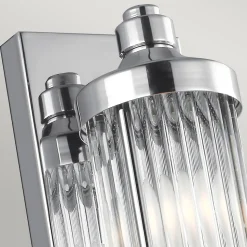 Paulson LED-væglampe IP44, 1 lyskilde højde 73,7cm