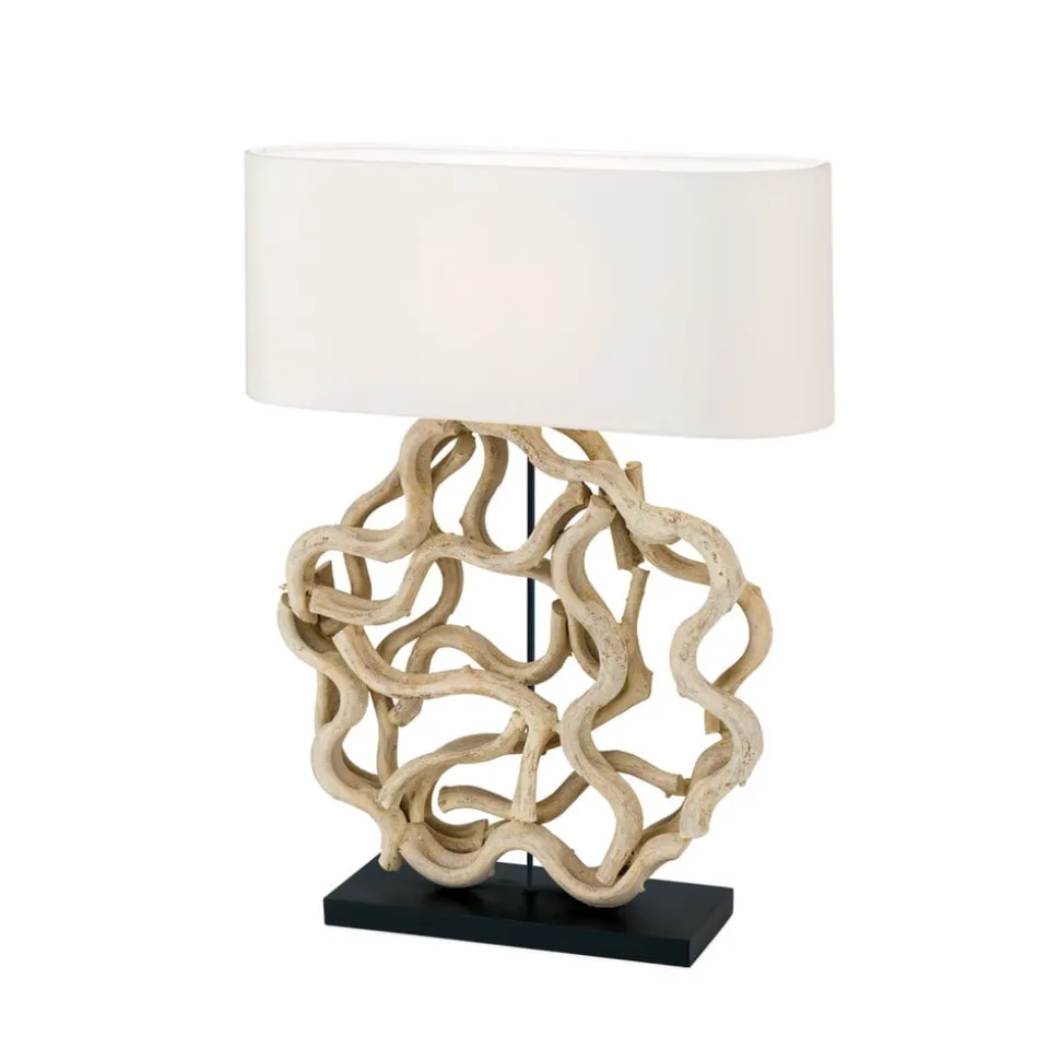 Peggy bordlampe, dekorativ træfod