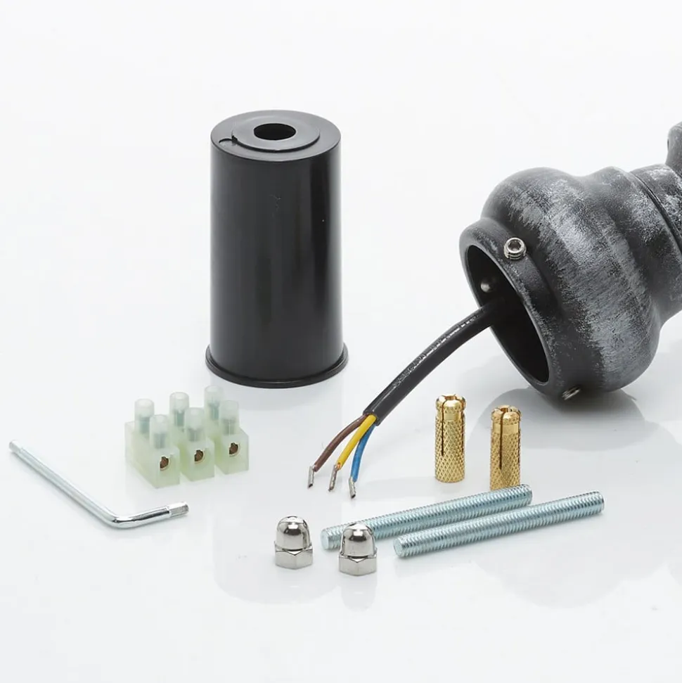 Peggy gadelampe med kobber