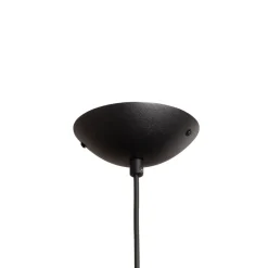 Pendellampe Benek, blå, glas, Ø 20 cm, E27