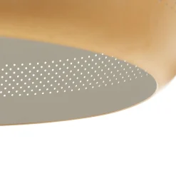 Pendellampe Clava Dine med messingfarvet skærm