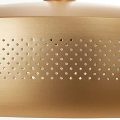 Pendellampe Clava Dine med messingfarvet skærm