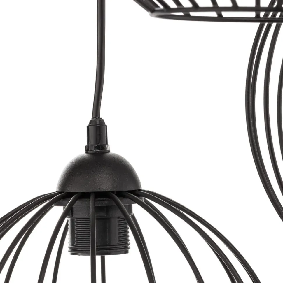 Pendellampe Cumera, 3 lyskilder, rund