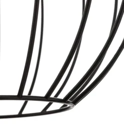 Pendellampe Cumera i sort, 4 lyskilder, rund