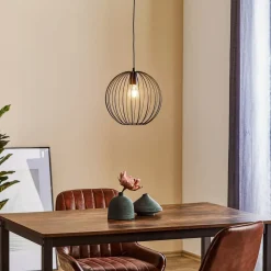 Pendellampe Cumera med burskærm, Ø 30 cm