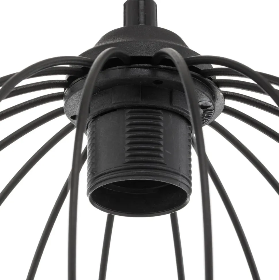 Pendellampe Cumera med burskærm, Ø 24 cm