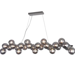 Pendellampe Dallas, krom