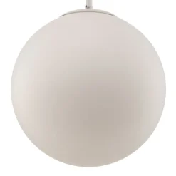 Pendellampe Dione, 1 lyskilde, hvid, 30 cm