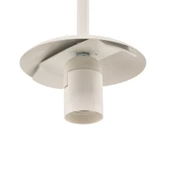 Pendellampe Dione, 1 lyskilde, hvid, 30 cm