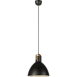Pendellampe Eagle med metalskærm Ø 35 cm sort