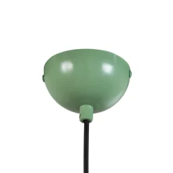 Pendellampe Kure, mintgrøn, metal, Ø 40 cm E27