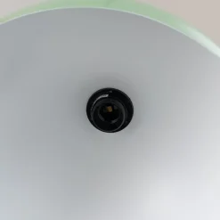 Pendellampe Kure, mintgrøn, metal, Ø 40 cm E27