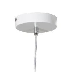 Pendellampe lilla, røggrå, 1-lys, glas