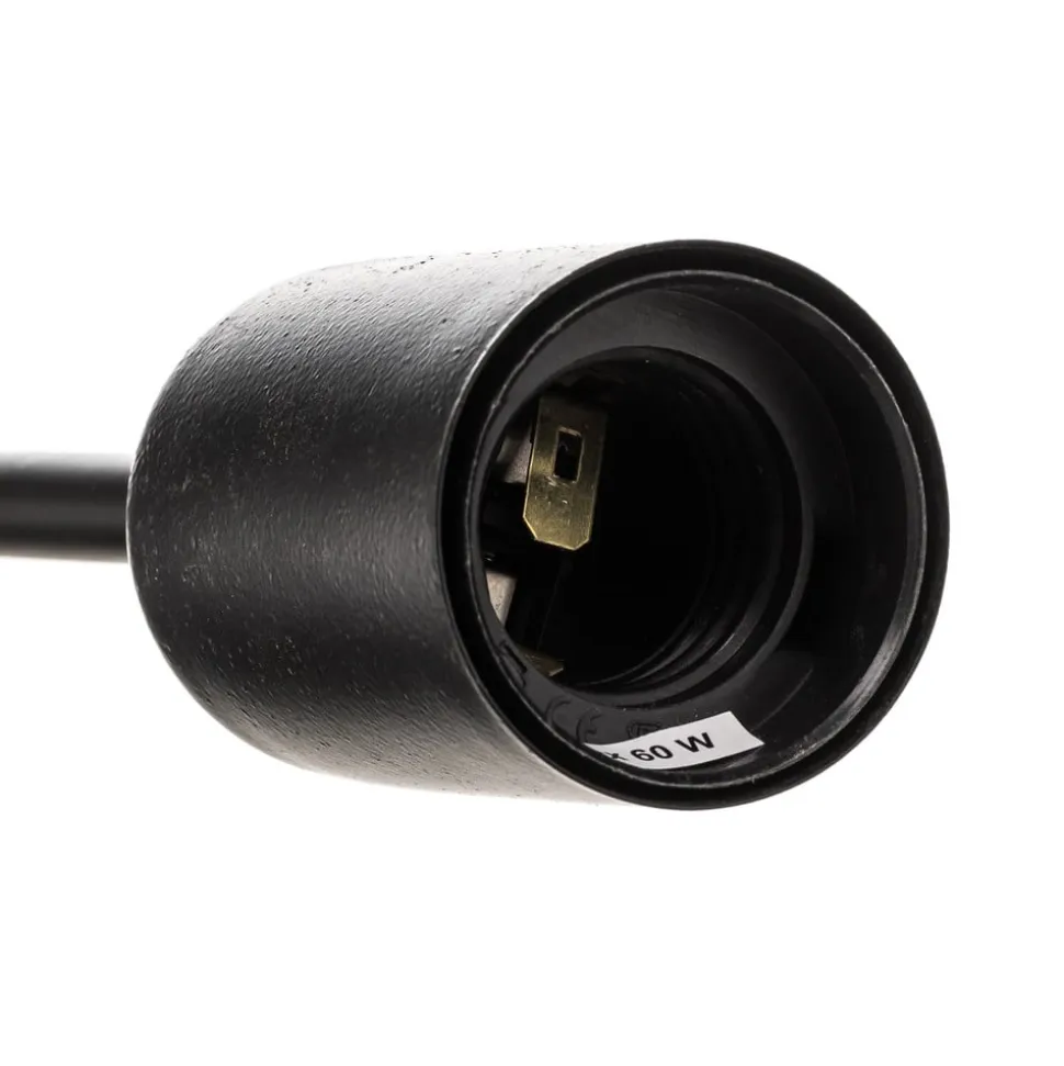 Pendellampe Multipo 6, 6 lyskilder i sort