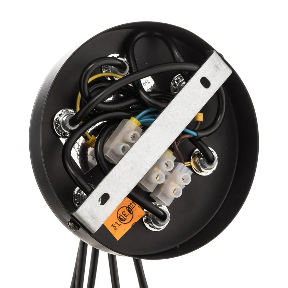 Pendellampe Multipo 6, 6 lyskilder i sort