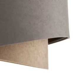 Pendellampe Vivien trefarvet grå/beige/guld