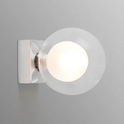 Perla væglampe, krom