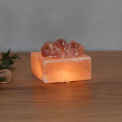 Petite Kubus saltkrystalskål, LED