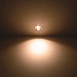 Philips Dive LED-indbygningsspot IP65 rundt sølv